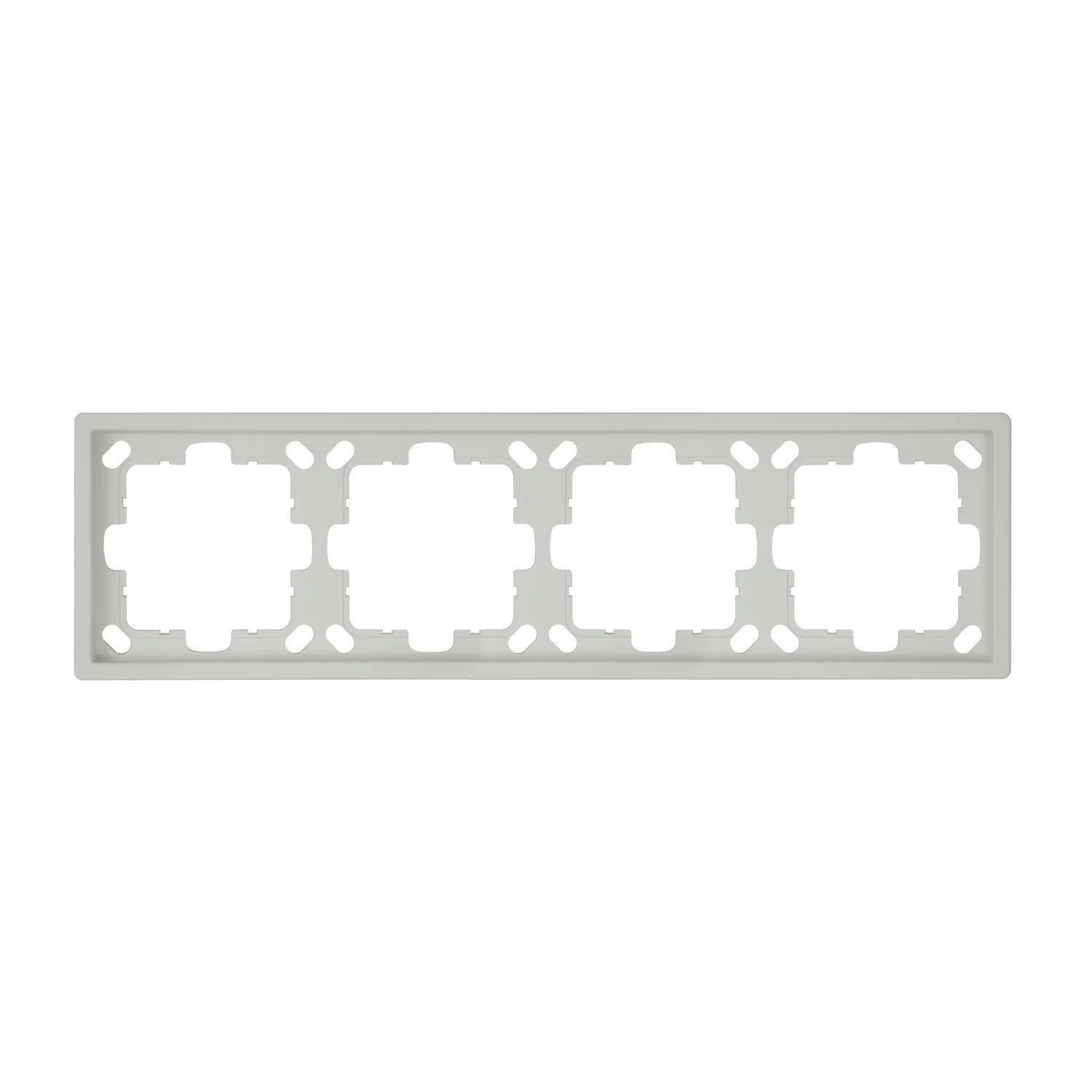 FD1004PTM_Рамка серия FD 4-постовая, цвет матовый Тауп (soft touch)