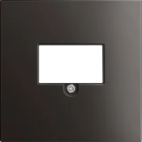 Donel R98 METAL никель накладка стандарта TAE для розеток USB, HDMI, Аудио, серия DA