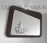 GLISS Зеркало GLISSWSP85.07 Tortora laccato Lucido