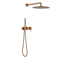 Timo Saona душ. система SX-2349/19SM brushed rose gold (встроенная)