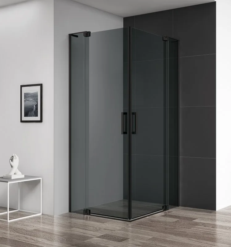 SLIDER-A-2-100/110-GRIGIO-NERO Душевой уголок