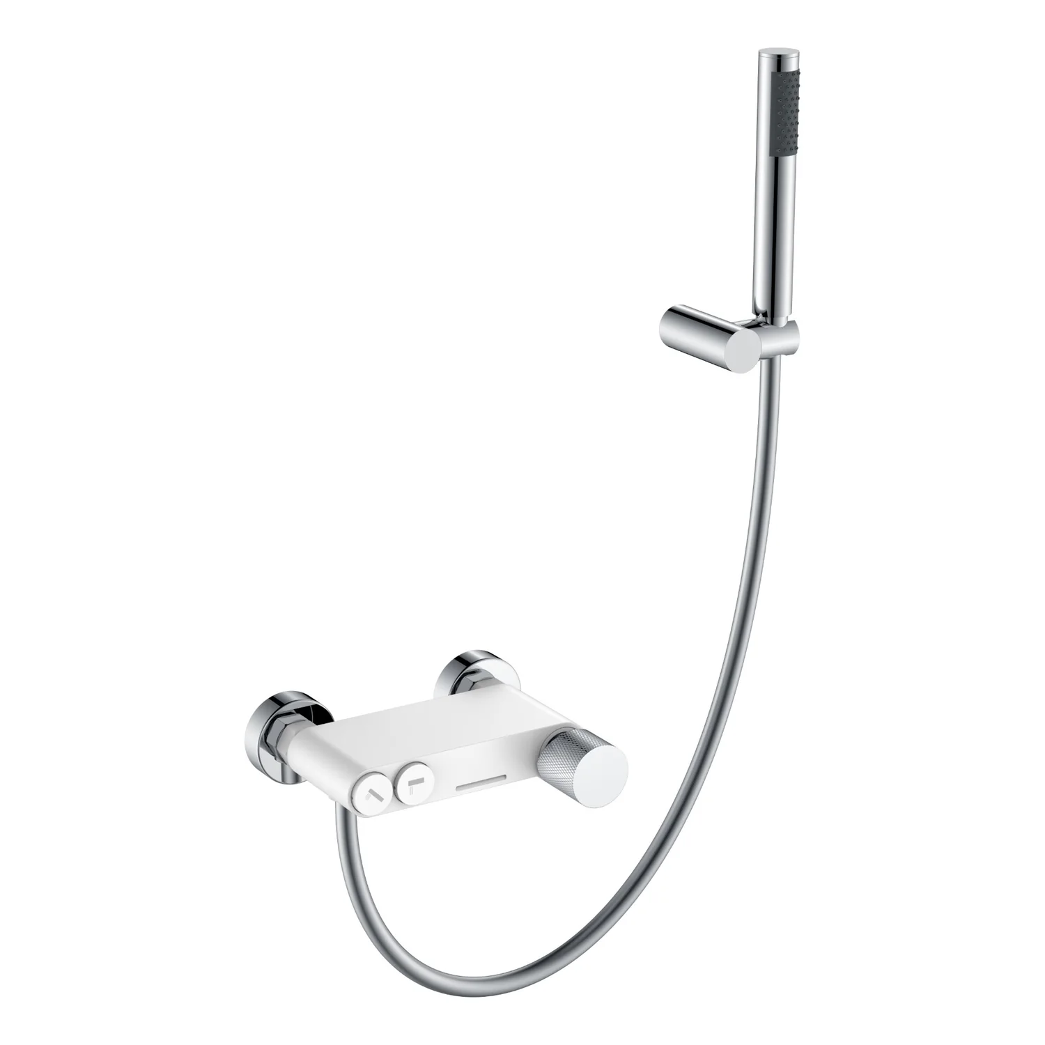 Boheme Смеситель STICK для ванны WHITE TOUCH CHROME
