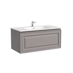Тумба подвесная SANCOS Very 890х445х406, c одним  ящиком оснащенным доводчиками, Doha Soft , арт.VR9