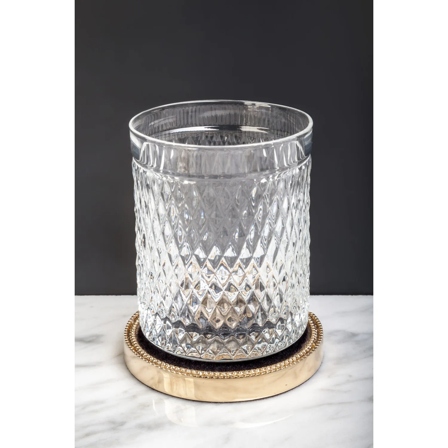 Boheme Стакан ЗОЛОТО Crystal Luxury Options