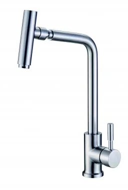 Смеситель для кухни, нержавеющая сталь, исполнение сатин BB-LAM16-IN BelBagno