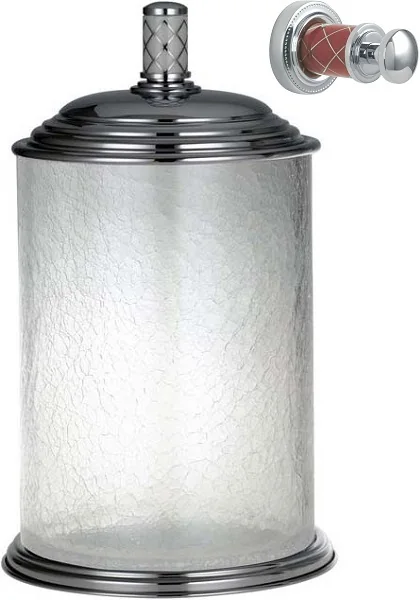 Boheme Ведро MURANO CHROME стекло (рубиновое)_Комплект
