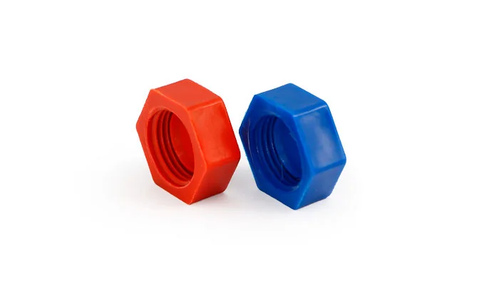 Заглушка монтажная В 1/2", красная Uni-Fitt