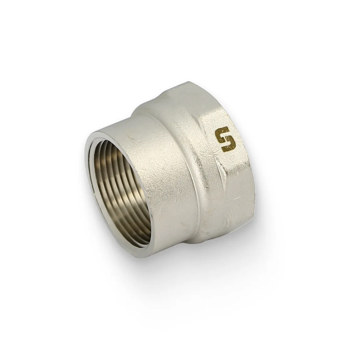 Муфта переходная 1 1/2" х 1 1/4", никелированная Uni-Fitt
