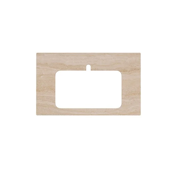 Kerama Marazzi PL2.SG560400R/80 Спец. изделие для раковин, встраиваемых сверху, 80 см Риальто песочн