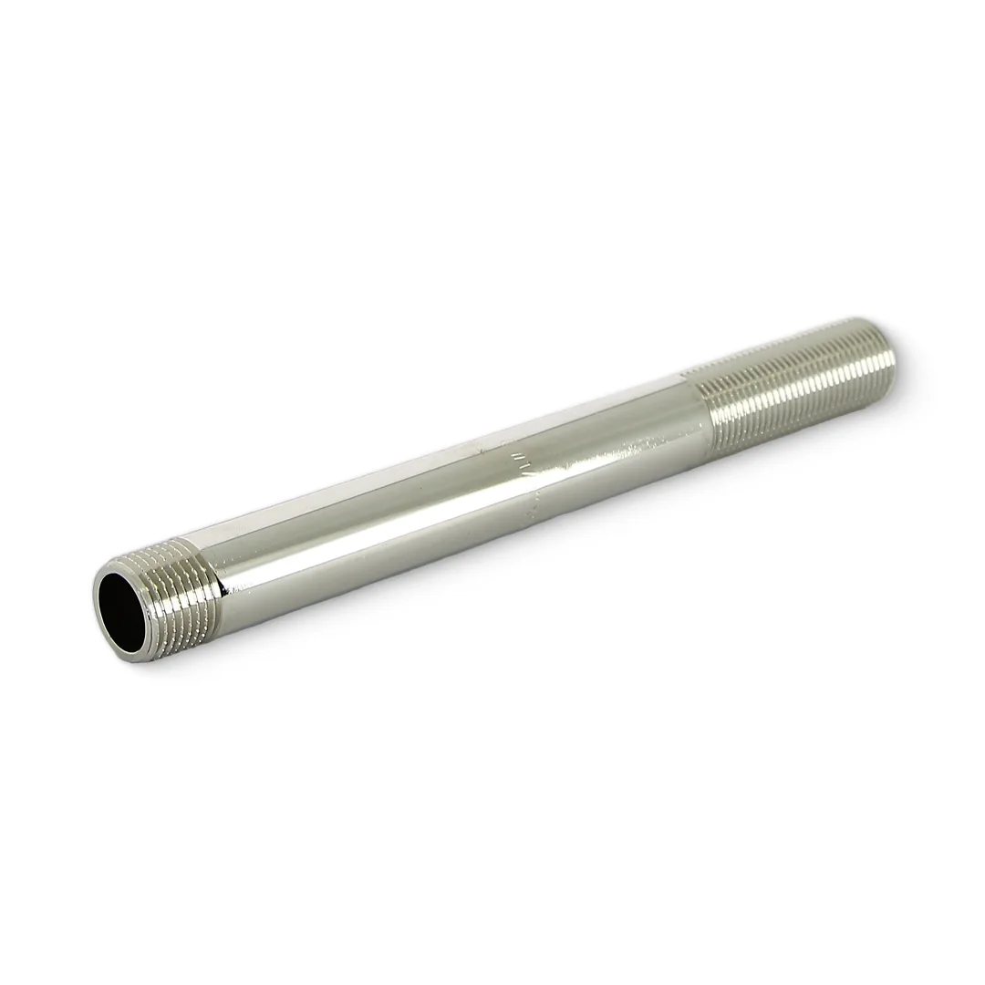 Сгон 1/2" х 200 мм, никелированный Uni-Fitt