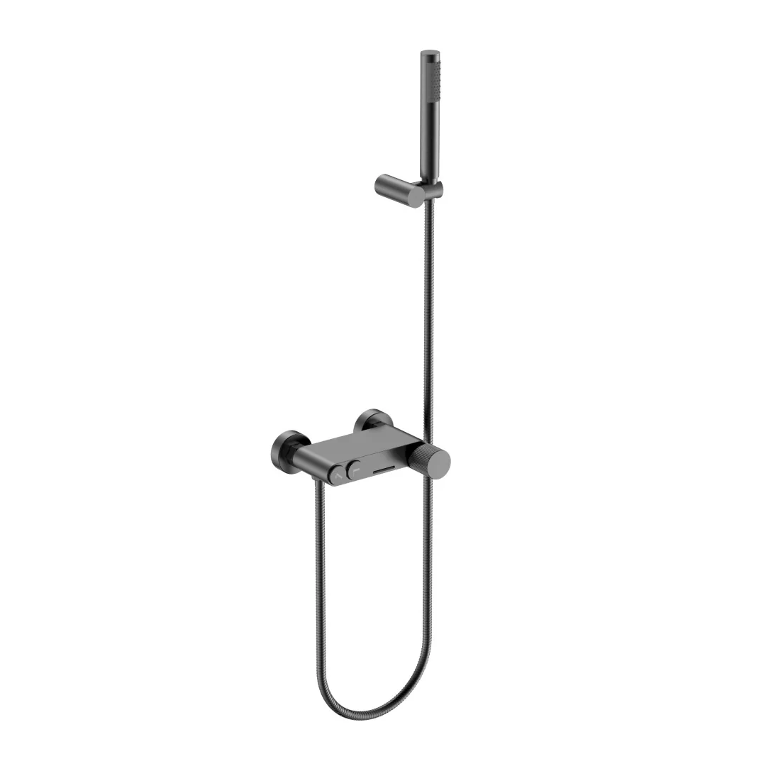 Boheme Смеситель STICK для ванны GUN METAL LINEA