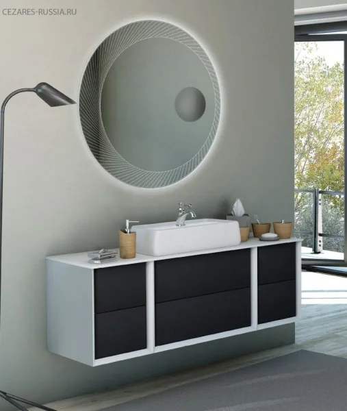 BELLAGIO Столешница из искусственного мрамора, 50187 Bianco 141х46