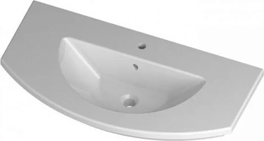 Керамическая раковина-столешница Fonte FO/120 с одним отверстием, FO12000101
