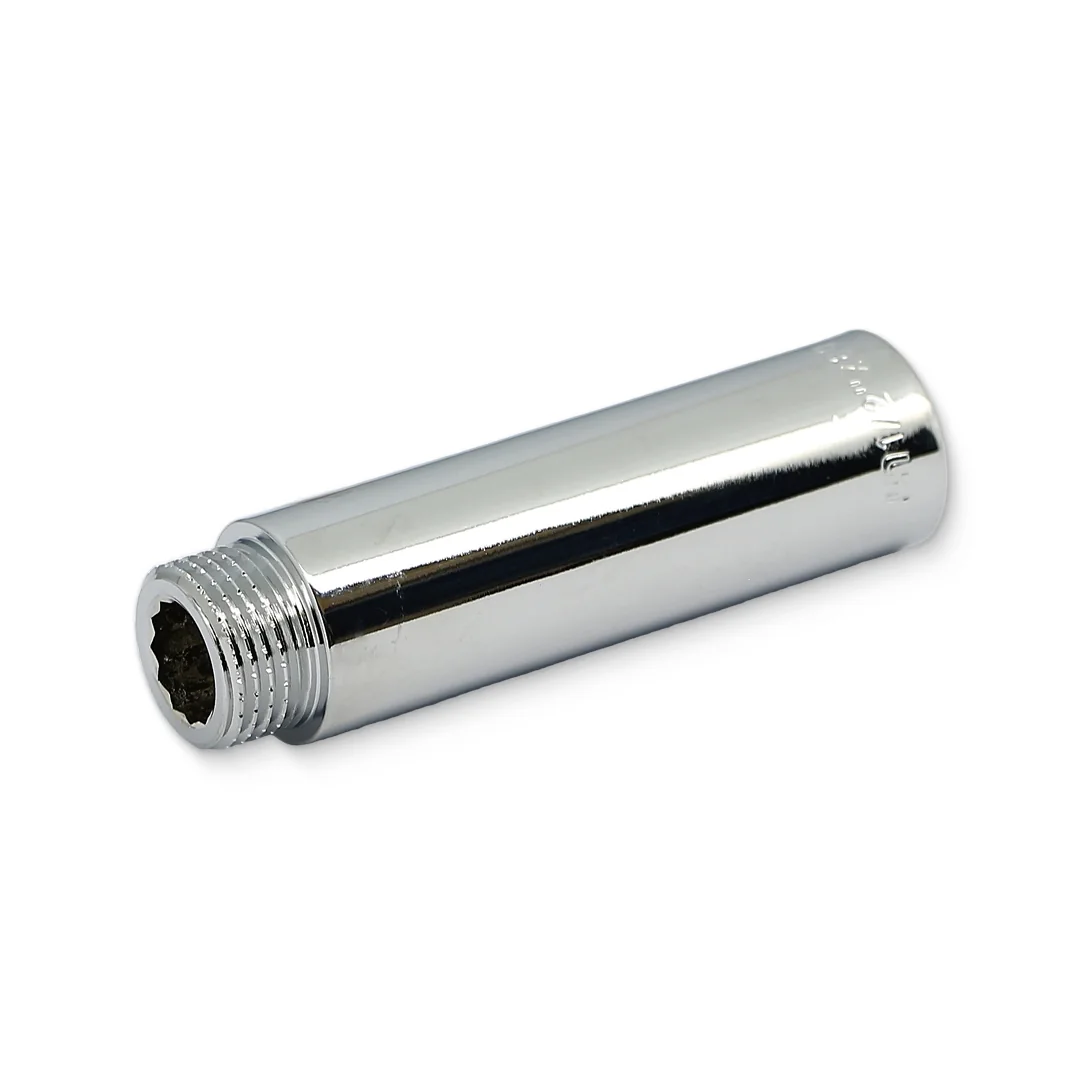 Удлинитель НВ 80 мм х 1/2", хромированный Uni-Fitt