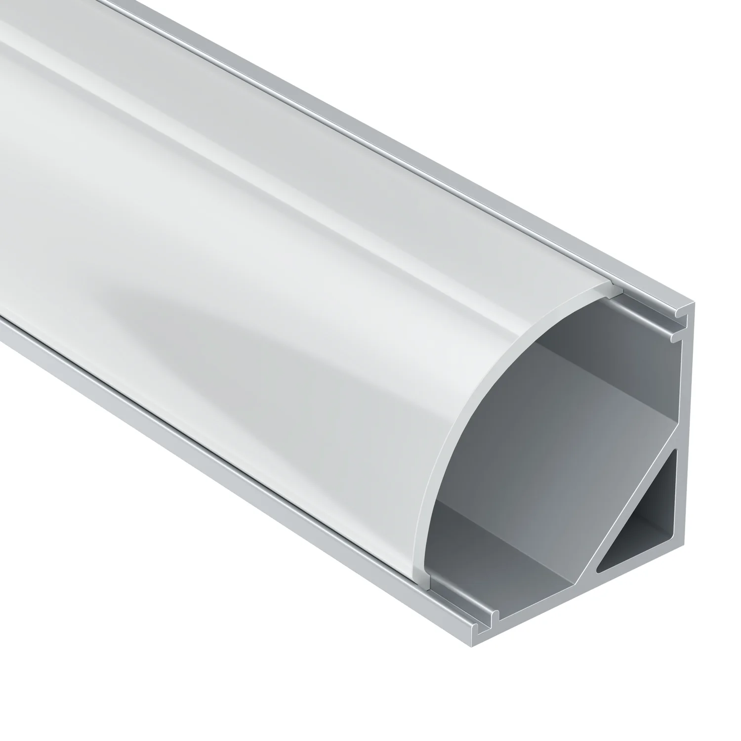 Maytoni Led Strip Алюминиевый профиль накладной 16х16 R ALM008S-2M