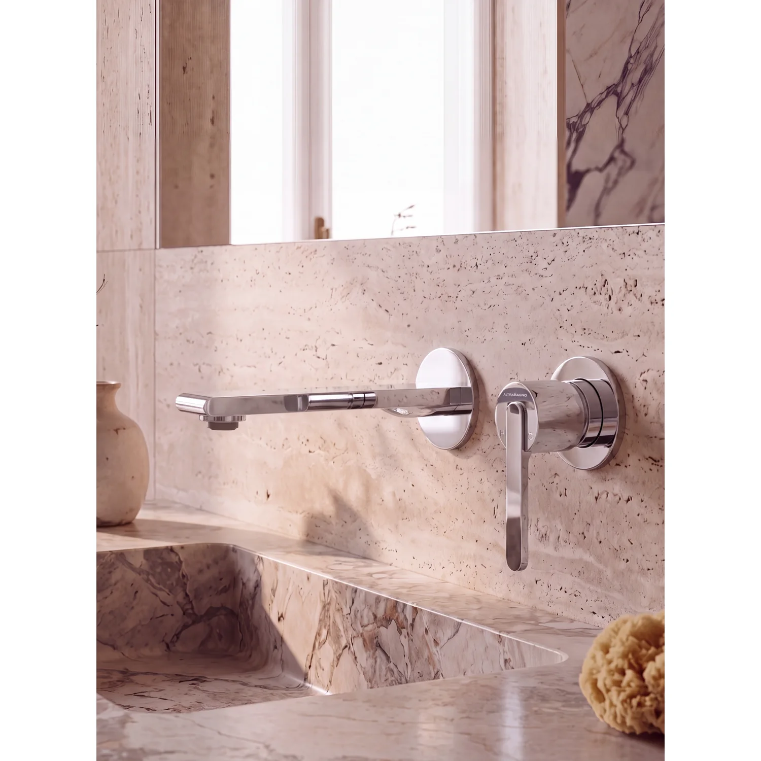 Смеситель для раковины AltroBagno Unione 010509 Cr