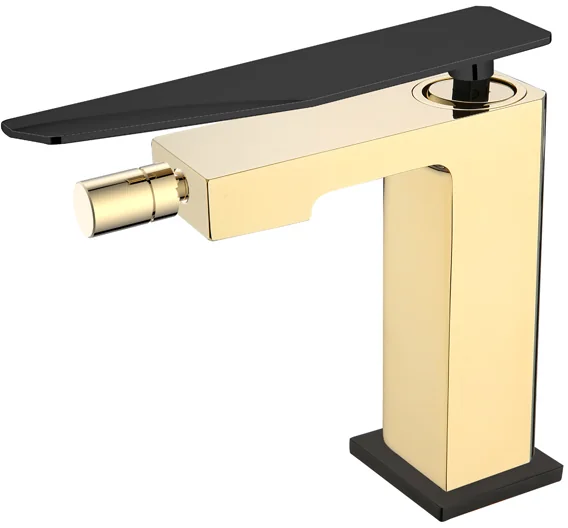 Boheme Смеситель Q для биде GoldBlack.2_Комплект