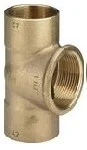 Тройник под пайку Viega с внутренней резьбой 15-1/2"-15 мм