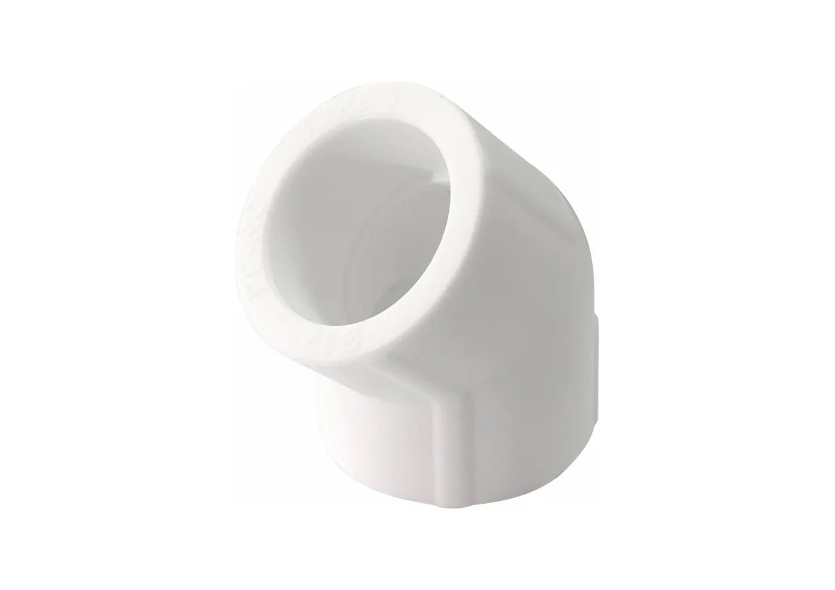 Угольник PP-R бел Дн20х45гр PRO VALFEX 10107020-PRO