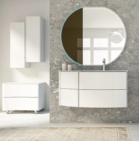 SOHO База под раковину с двумя выдвижными ящиками 41875 Bianco Opaco 61х48х55 CEZARES