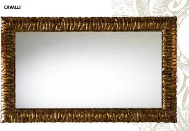 Зеркало CAVALLI Noce/Foglia oro, 1200x30x750