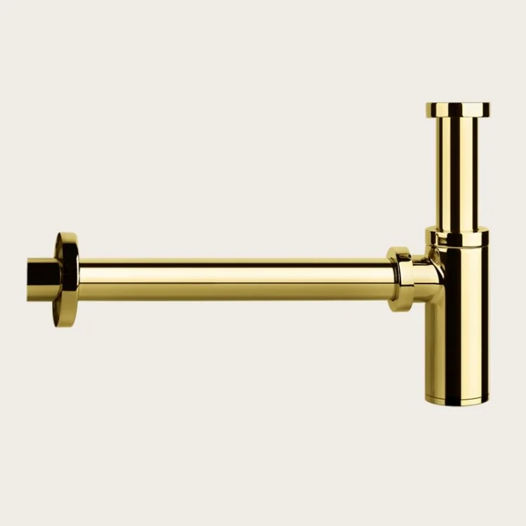 GESSI Сифон для раковины, круглый, цвет Gold PVD