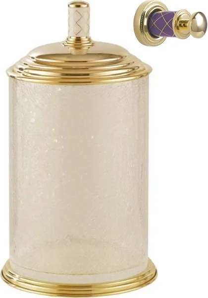 Boheme Ведро MURANO GOLD стекло (фиолетовое)_Комплект
