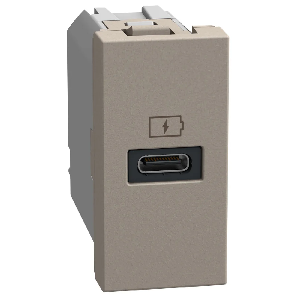 Light Now - Зарядное устройство USB-C PD,  1 модуль, камень