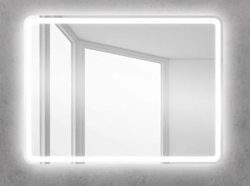 Зеркало с встроенным светильником и сенсорным выключателем SPC-MAR-900-800-LED-TCH, 12W, 220-240V, 9