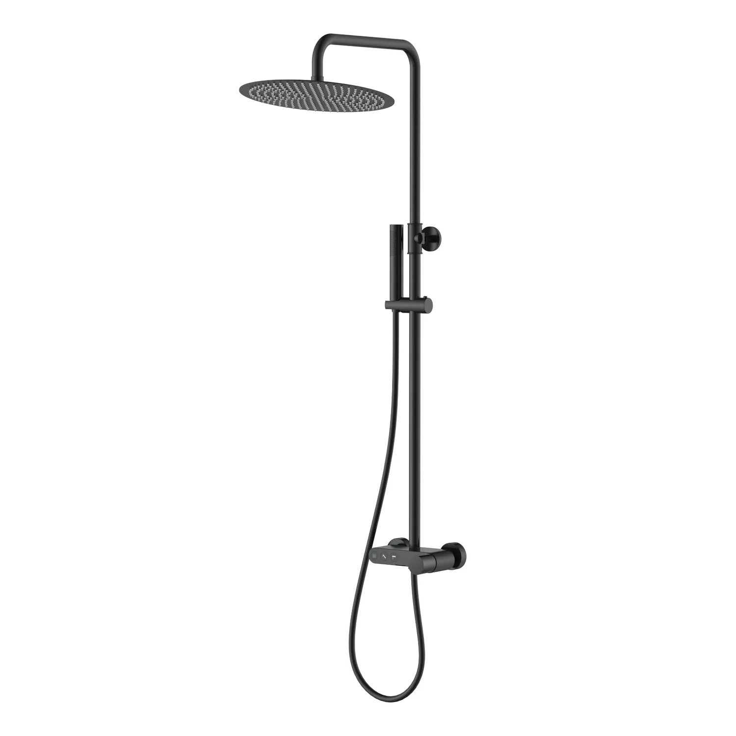 Boheme Стойка для душа STICK BLACK TOUCH BLACK