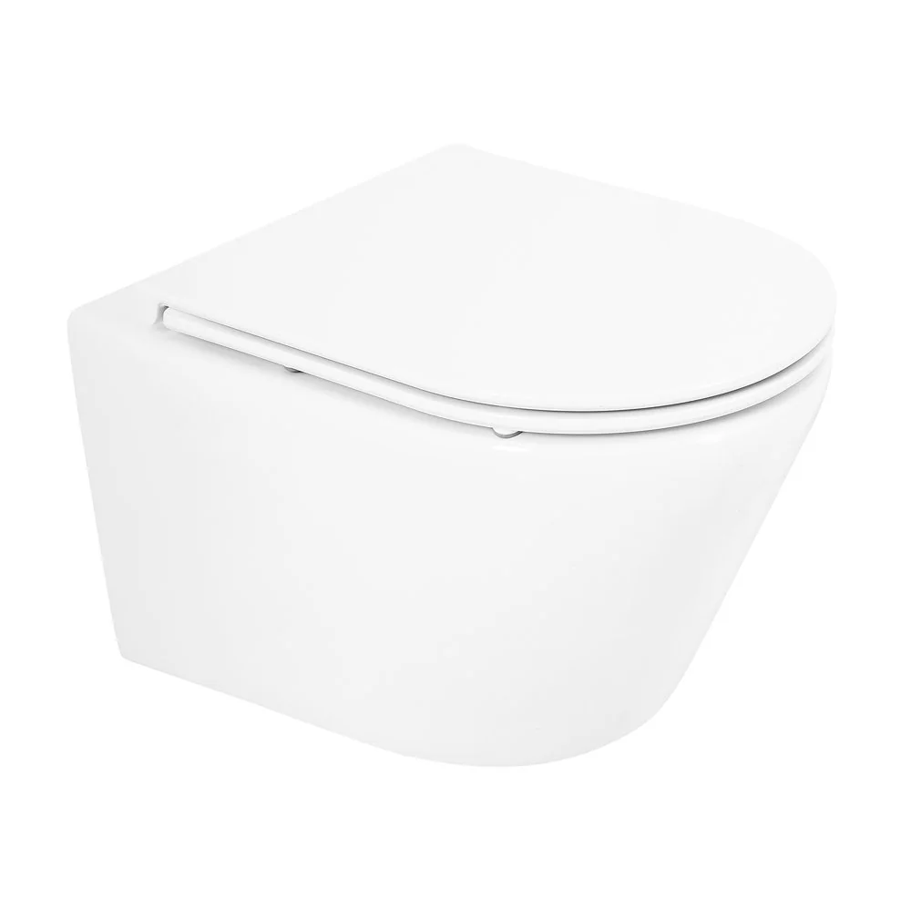 Унитаз подвесной безободковый BelBagno TRE BB8001CHR-SC