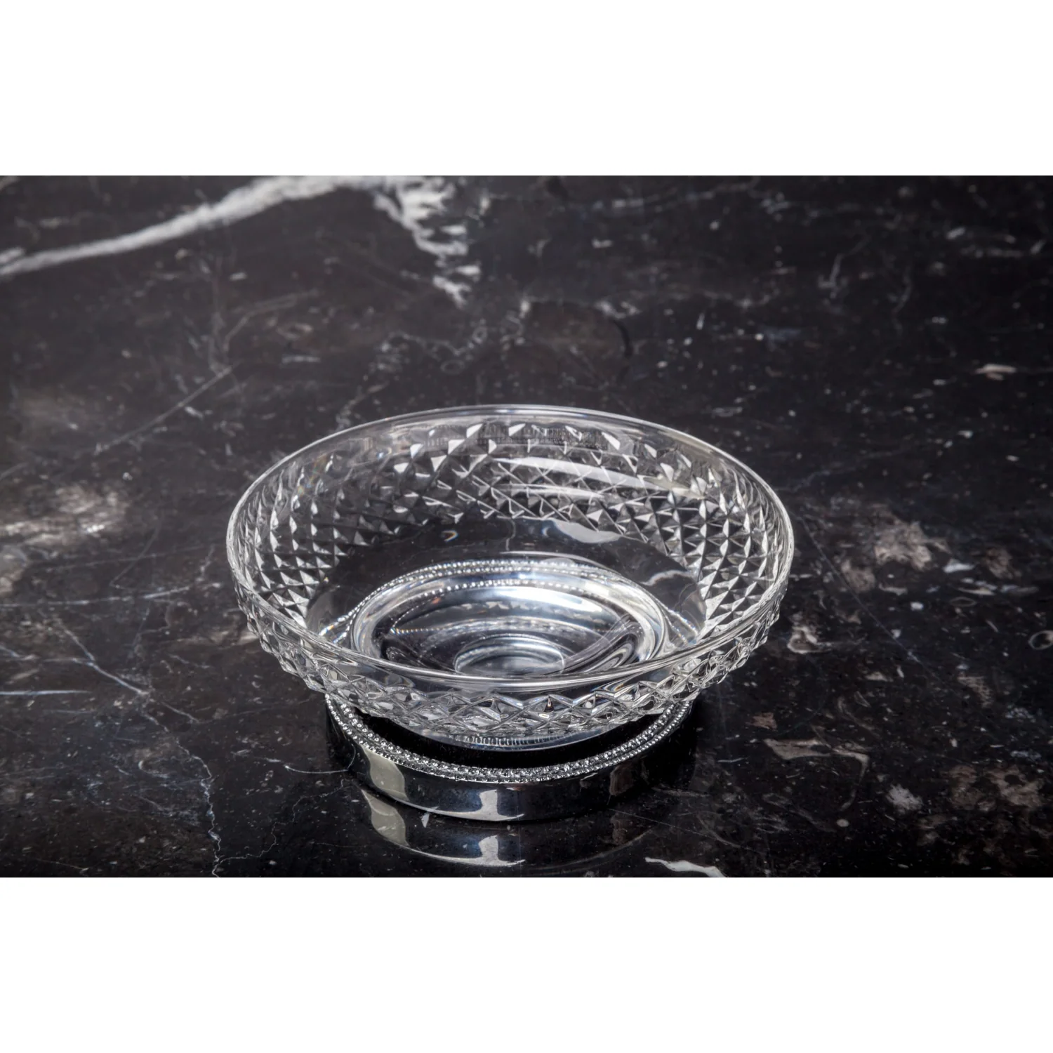 Boheme Мыльница ХРОМ Crystal Luxury Options