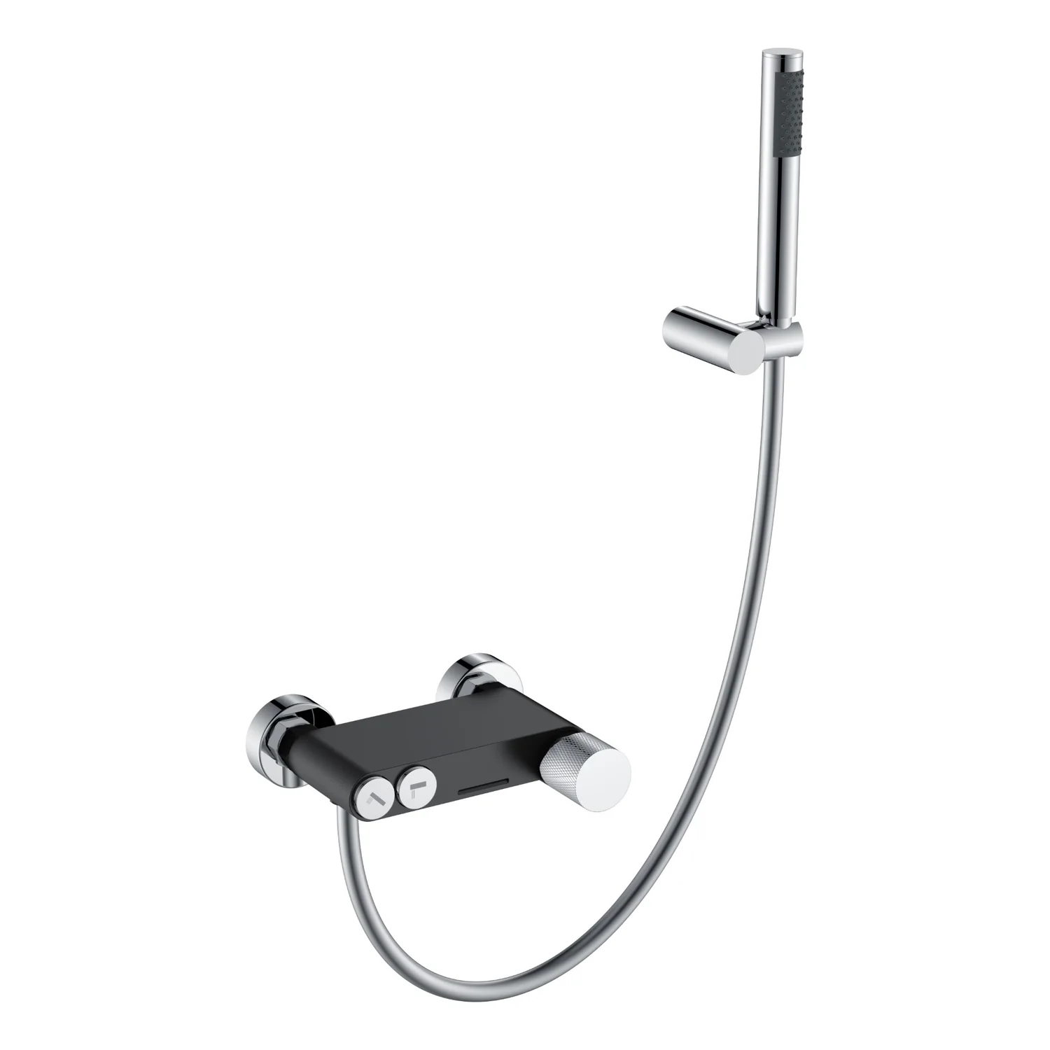 Boheme Смеситель STICK для ванны BLACK TOUCH CHROME