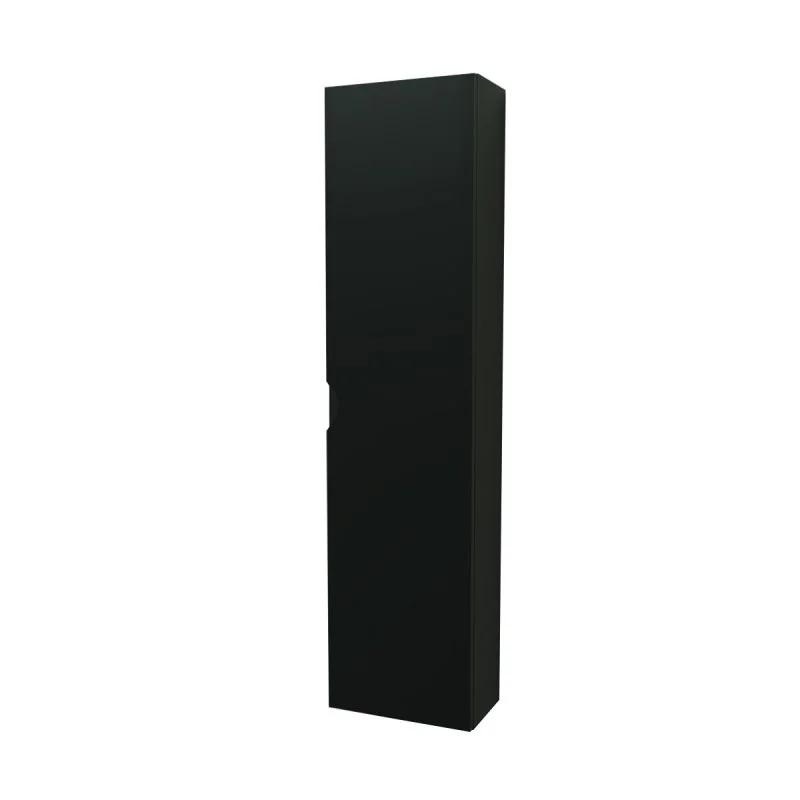 Колонна подвесная с дверью, реверсивная 55822 Nero opaco, 35x20x140