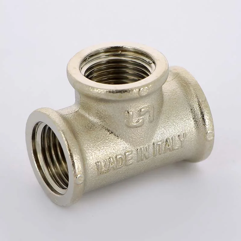 Тройник В 1/2' никелированный Uni-Fitt