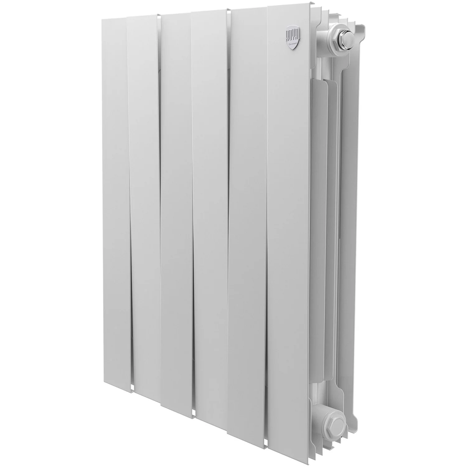 Биметаллический радиатор Royal Thermo PianoForte Белый Bianco Traffico 500x6 секций