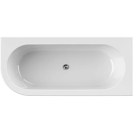 Акриловая ванна угловая правосторонняя, CEZARES SLIM CORNER-180-80-44-R-W37