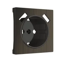 WL12-USB-CP/ Накладка для USB розетки (бронзовый)