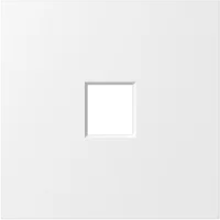 Donel S08 матовый белый накладка 1-я для розеток RJ45,TV,SAT , серия DB