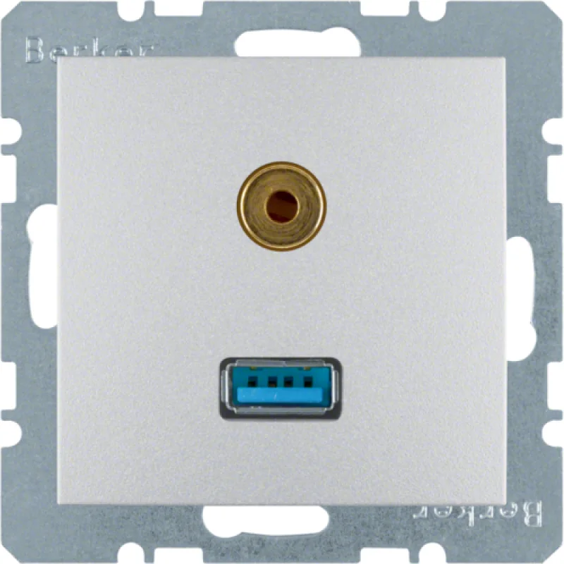 *По запросу* BMO USB/3.5mm AUDIO B.x цвет: алюминевый матовый