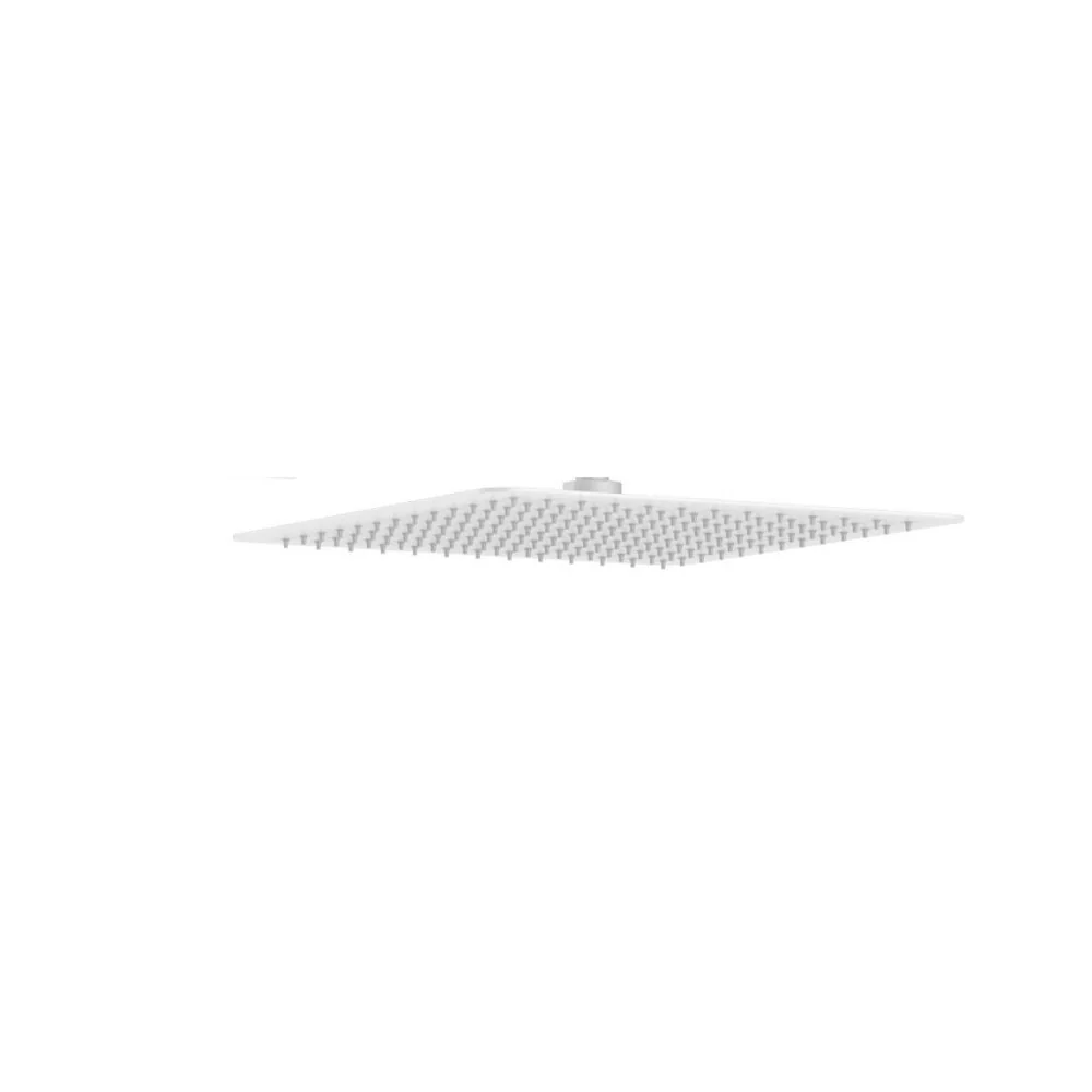 Boheme Верхний душ QUBIC латунь WHITE  30*30cm