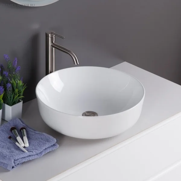 Раковина накладная керамическая BB1315 BelBagno