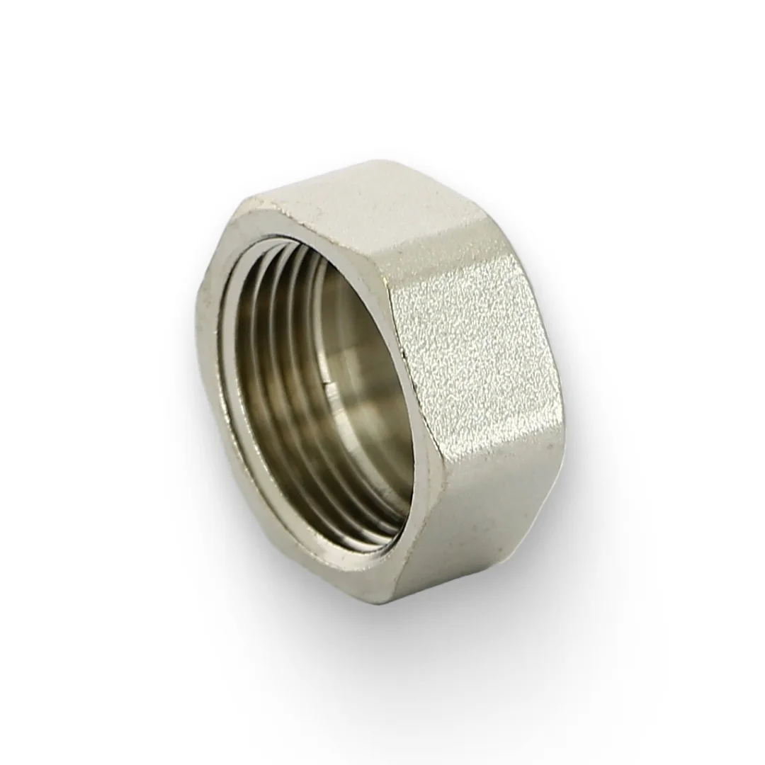 Заглушка В 3/4", никелированная Uni-Fitt