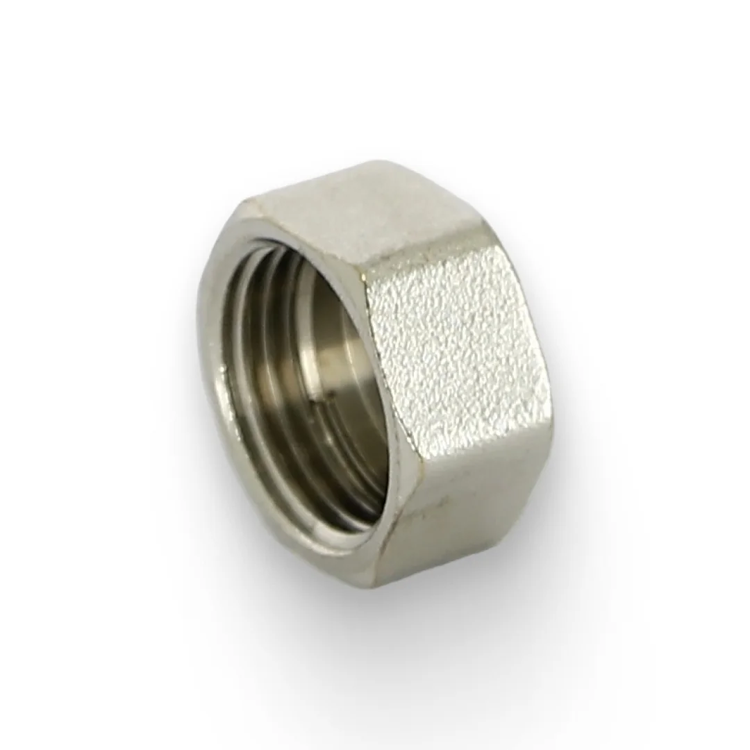 Заглушка В 1/2", никелированная Uni-Fitt