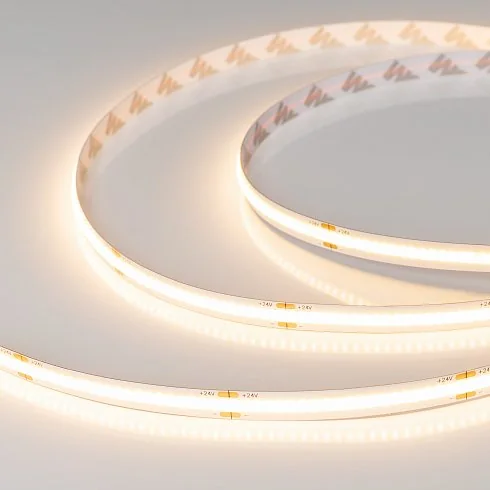 Arlight Светодиодная лента COB-X378 8mm 24V Warm3000 (11.5 W/m, IP20, CSP, 5m) 031883 5 м