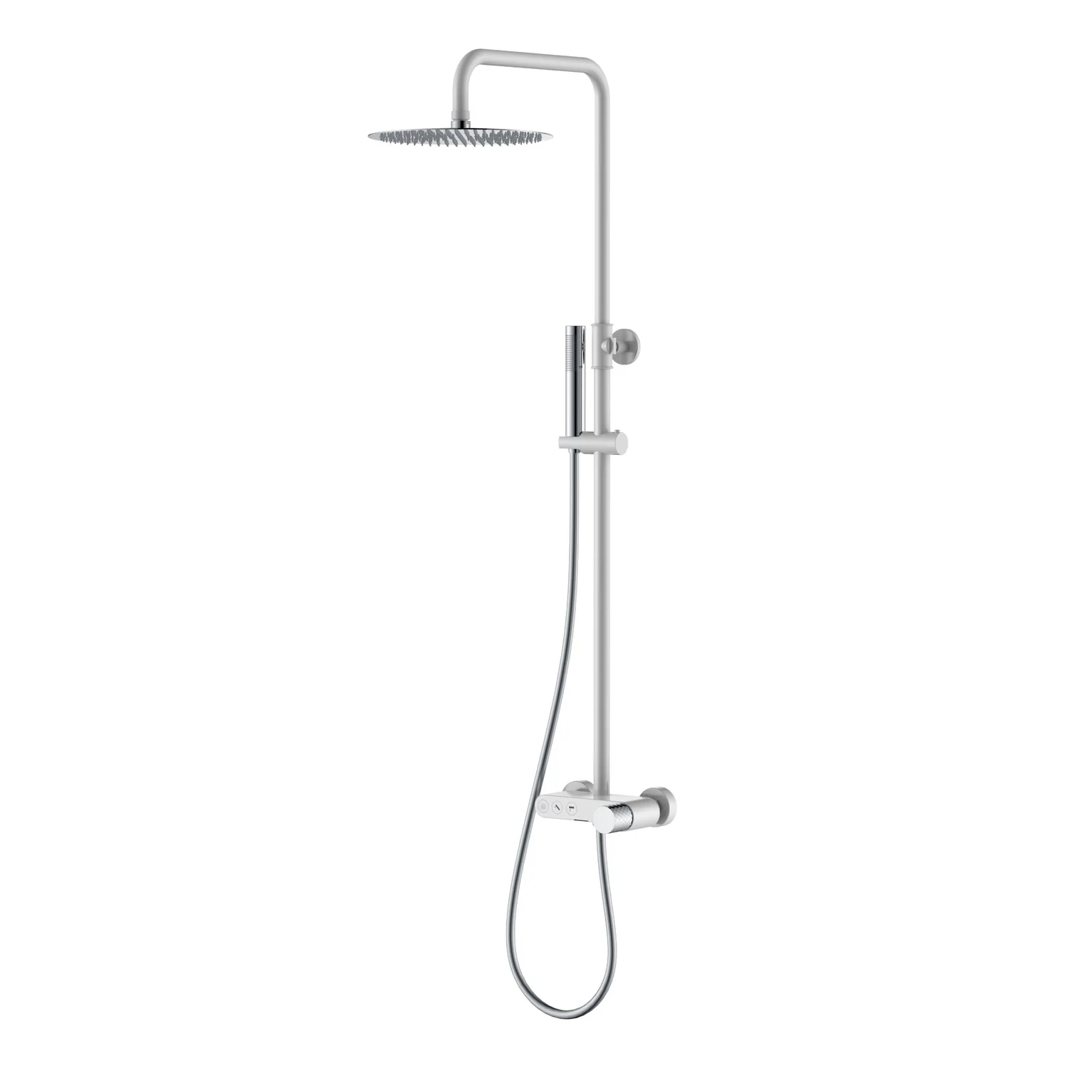 Boheme Стойка для душа STICK WHITE DIAMOND CHROME