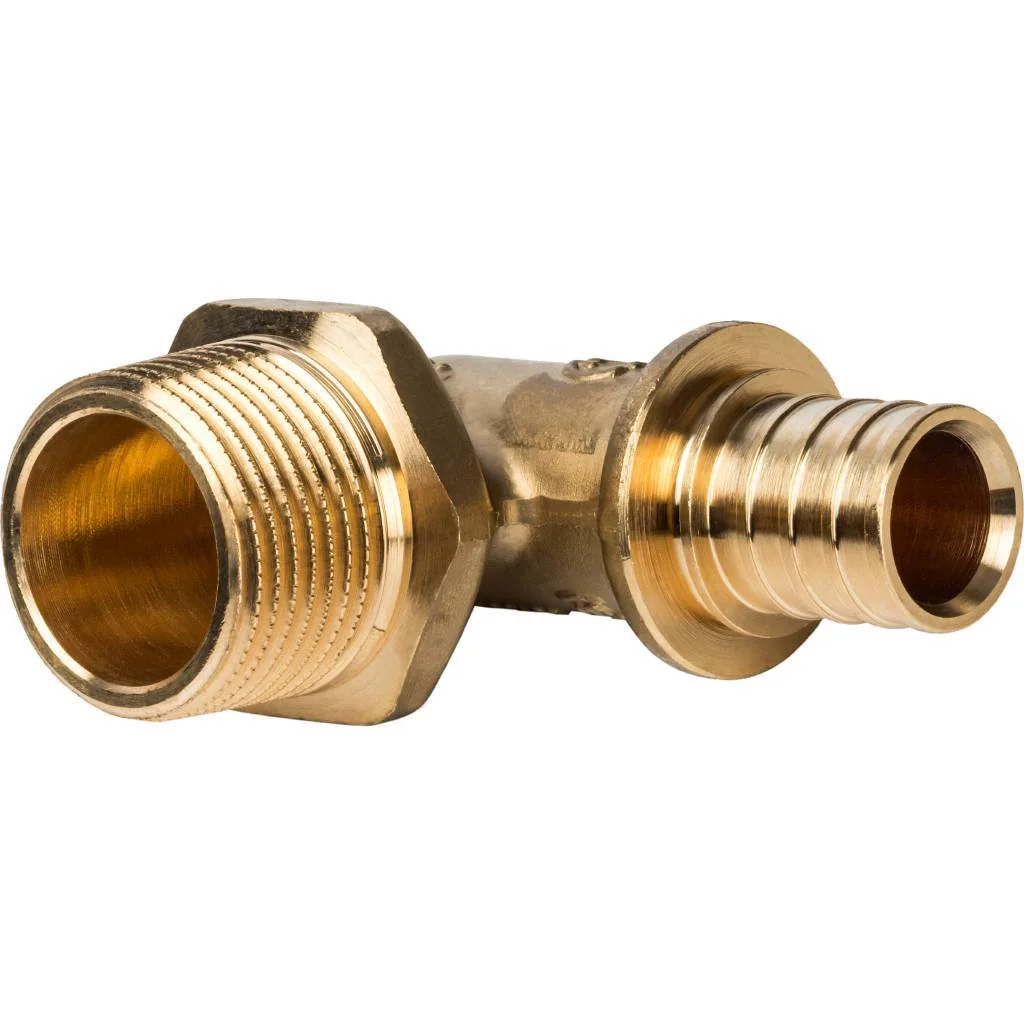 Угольник-переходник с наружной резьбой 20х3/4" Stout