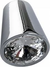 Мебельный кноб WPO633.017.KR02 Swarovski 1 кристалл, Хром CEZARES