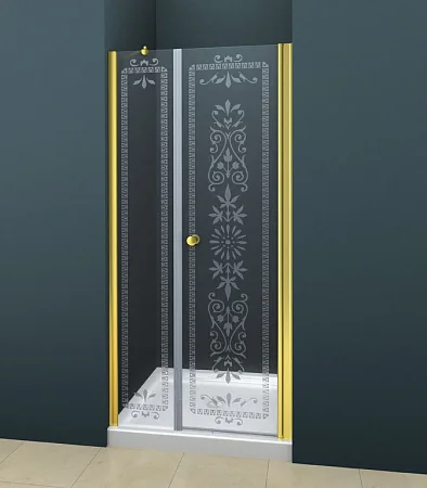 ROYAL PALACE-A-B-11-100+90-CP-G Душевой уголок