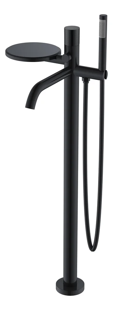 Boheme Смеситель STICK напольный BLACK TOUCH BLACK